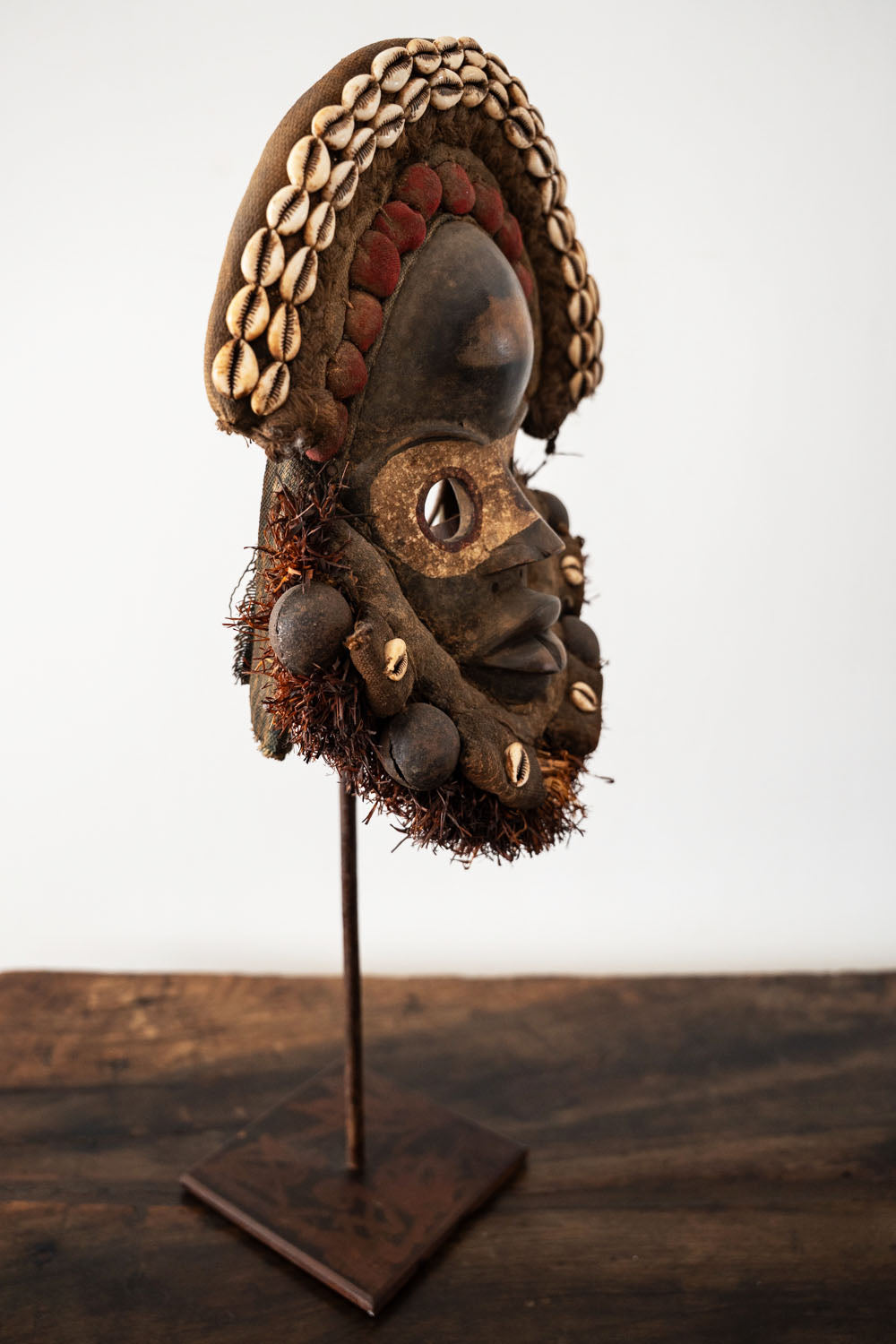 Máscara tribal de madera
