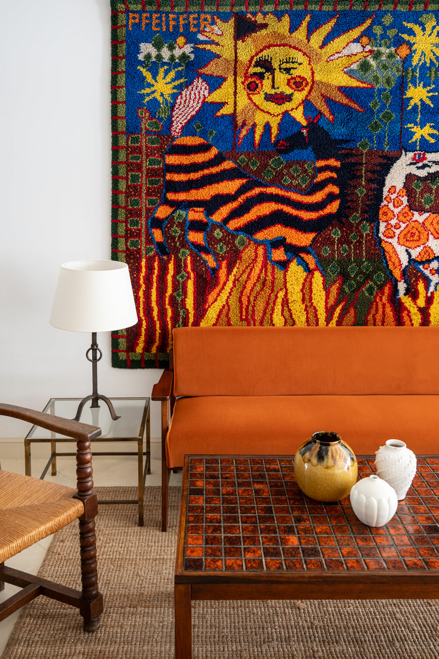Large wall tapestry