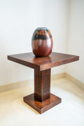 Art Deco side table with square top