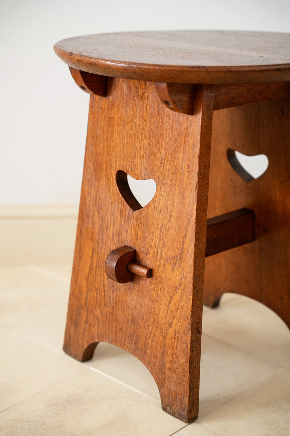 Pair of Arts and Crafts side tables