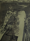 Grande lithographie de Wilfredo Lam