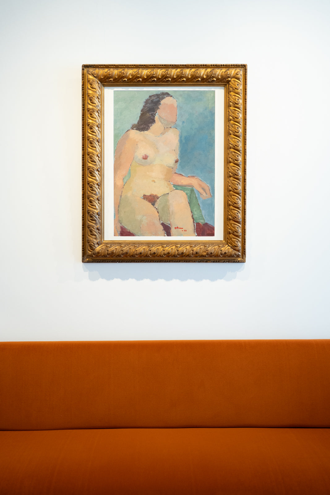 Portrait d’une femme nue