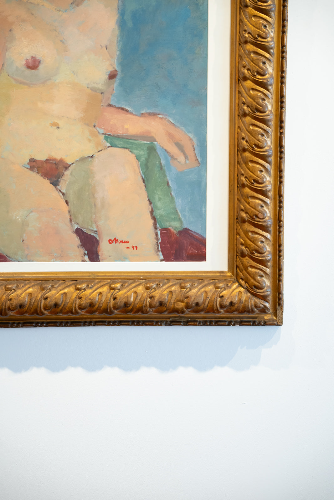 Portrait d’une femme nue