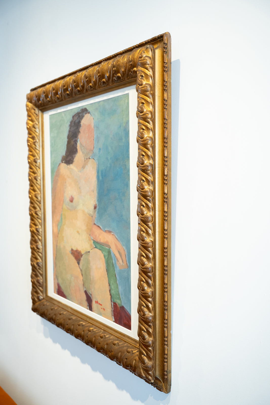 Retrato de mujer desnuda