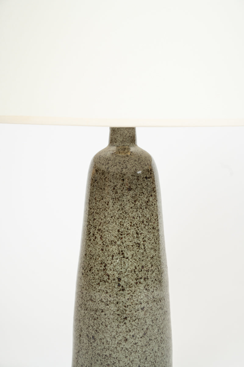 Glazed ceramic table lamp