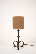 Lampe à poser en fer forgé