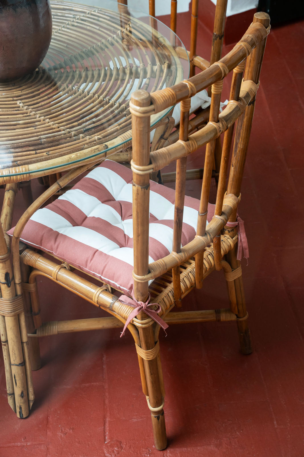 Conjunto de jardín en bambú