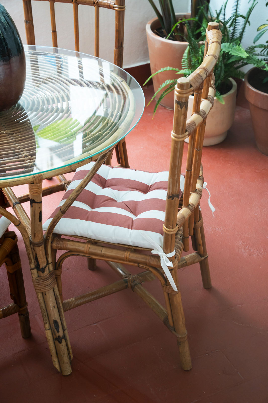 Conjunto de jardín en bambú