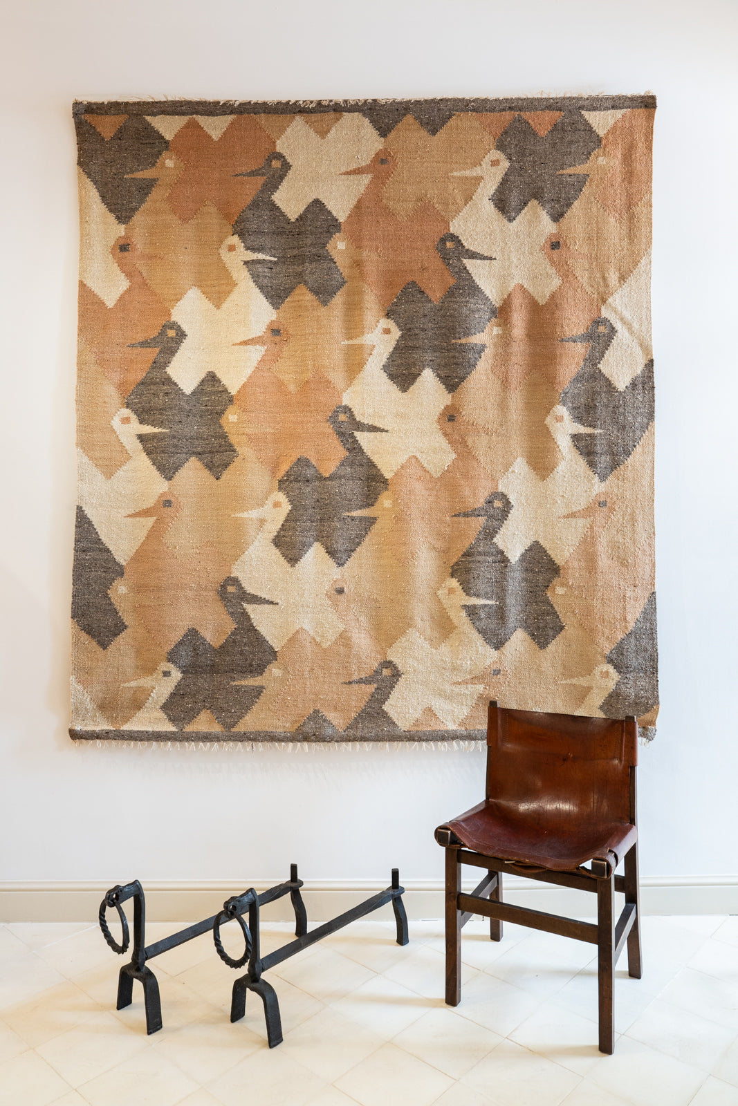 Tapisserie murale en laine