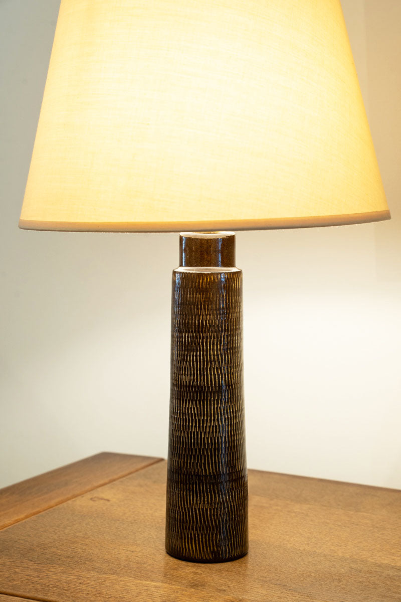 Lampe à poser en céramique émaillée