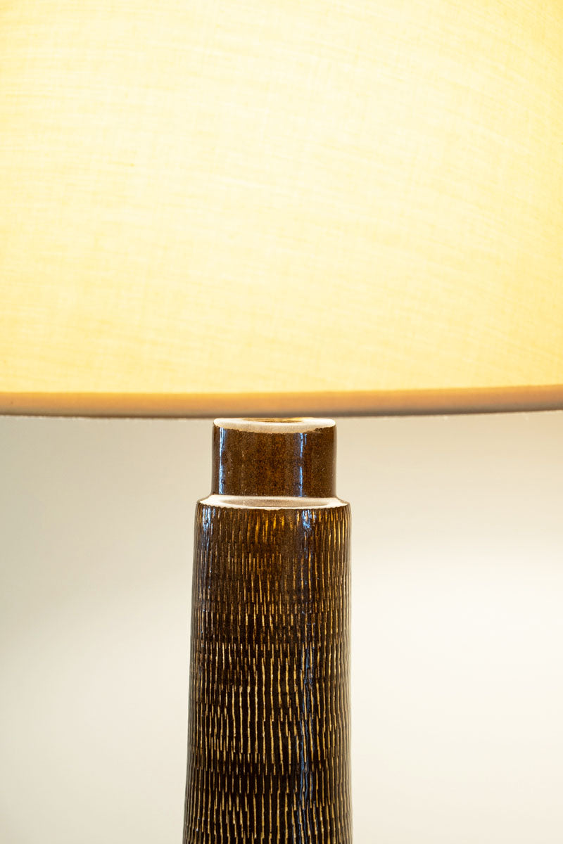Lampe à poser en céramique émaillée
