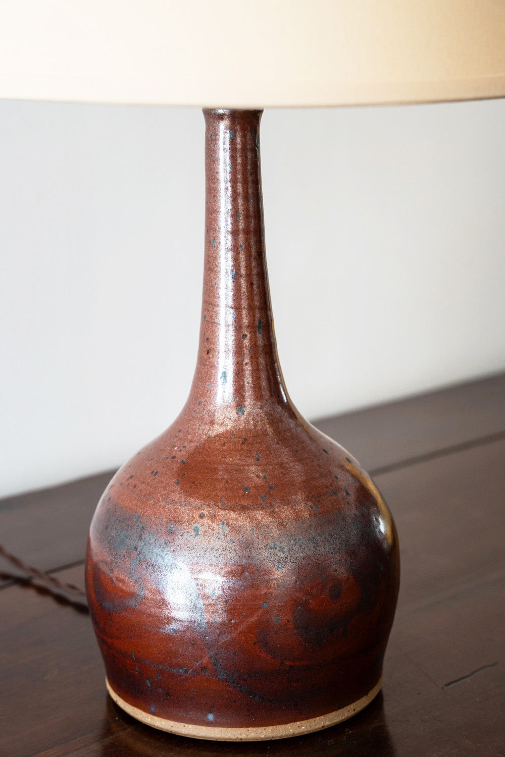 Lampe à poser en céramique émaillée