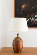 Terracotta table lamp