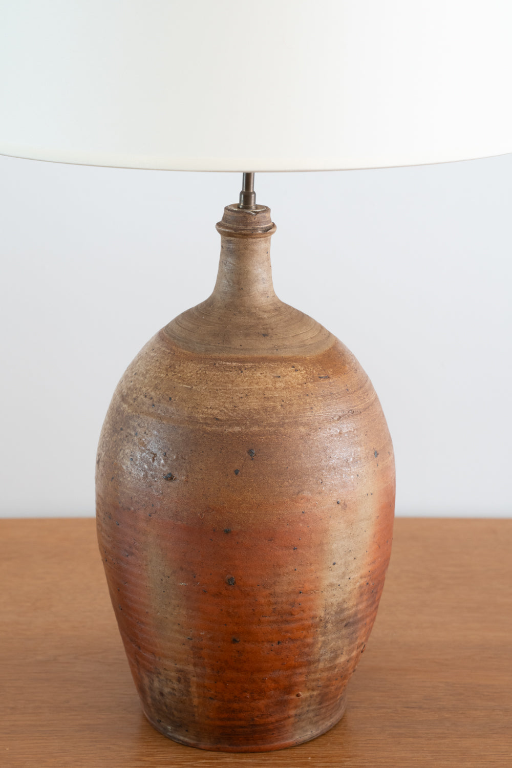 Lampe à poser en terre cuite