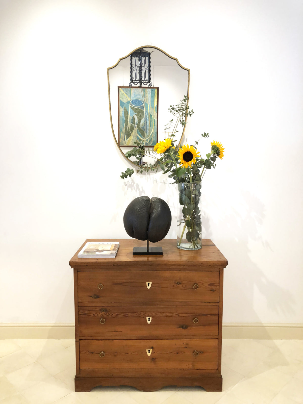Commode suédoise en pin