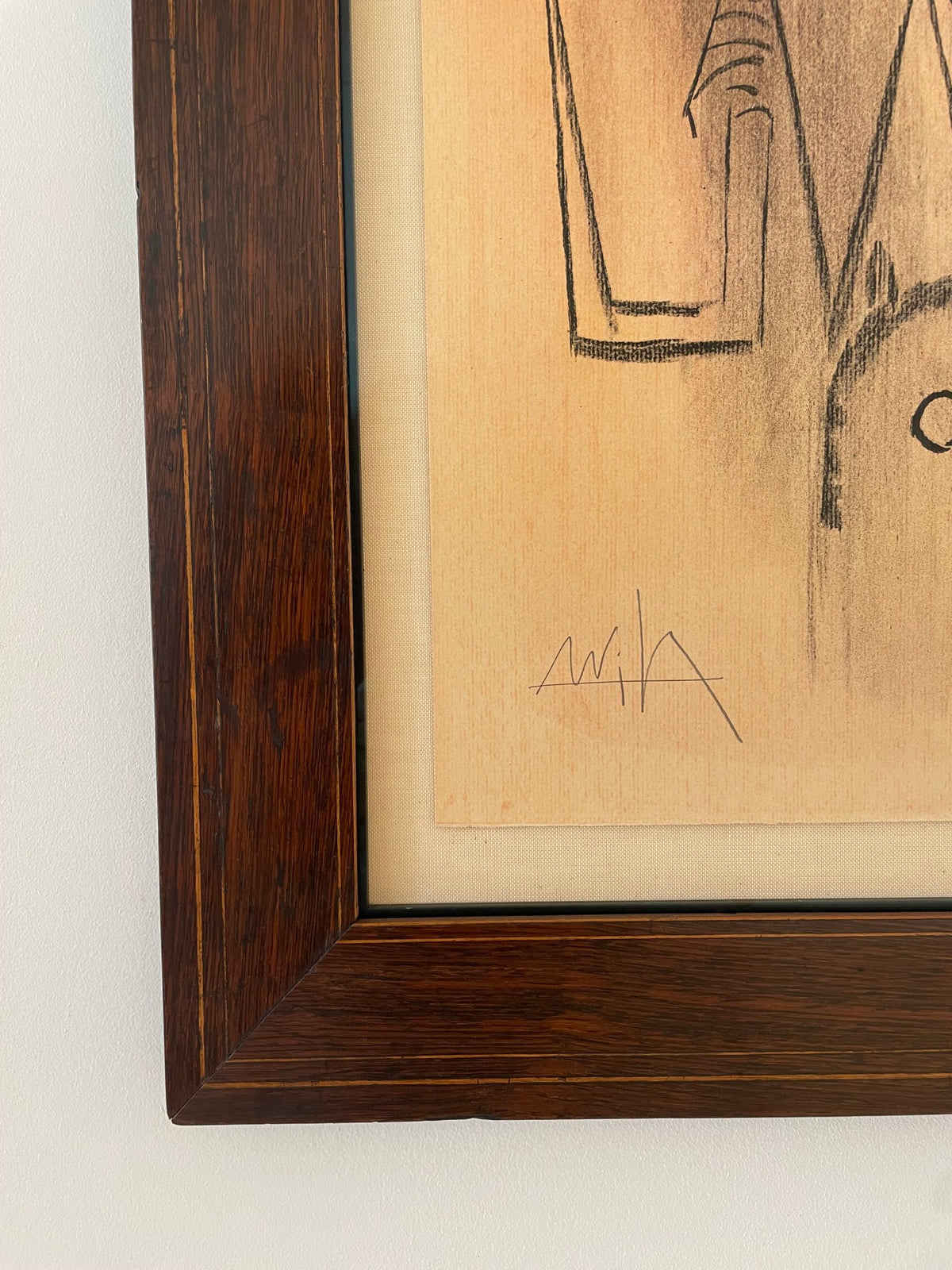 Litografía de Wilfredo Lam