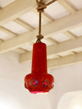 Lustre en céramique et corde