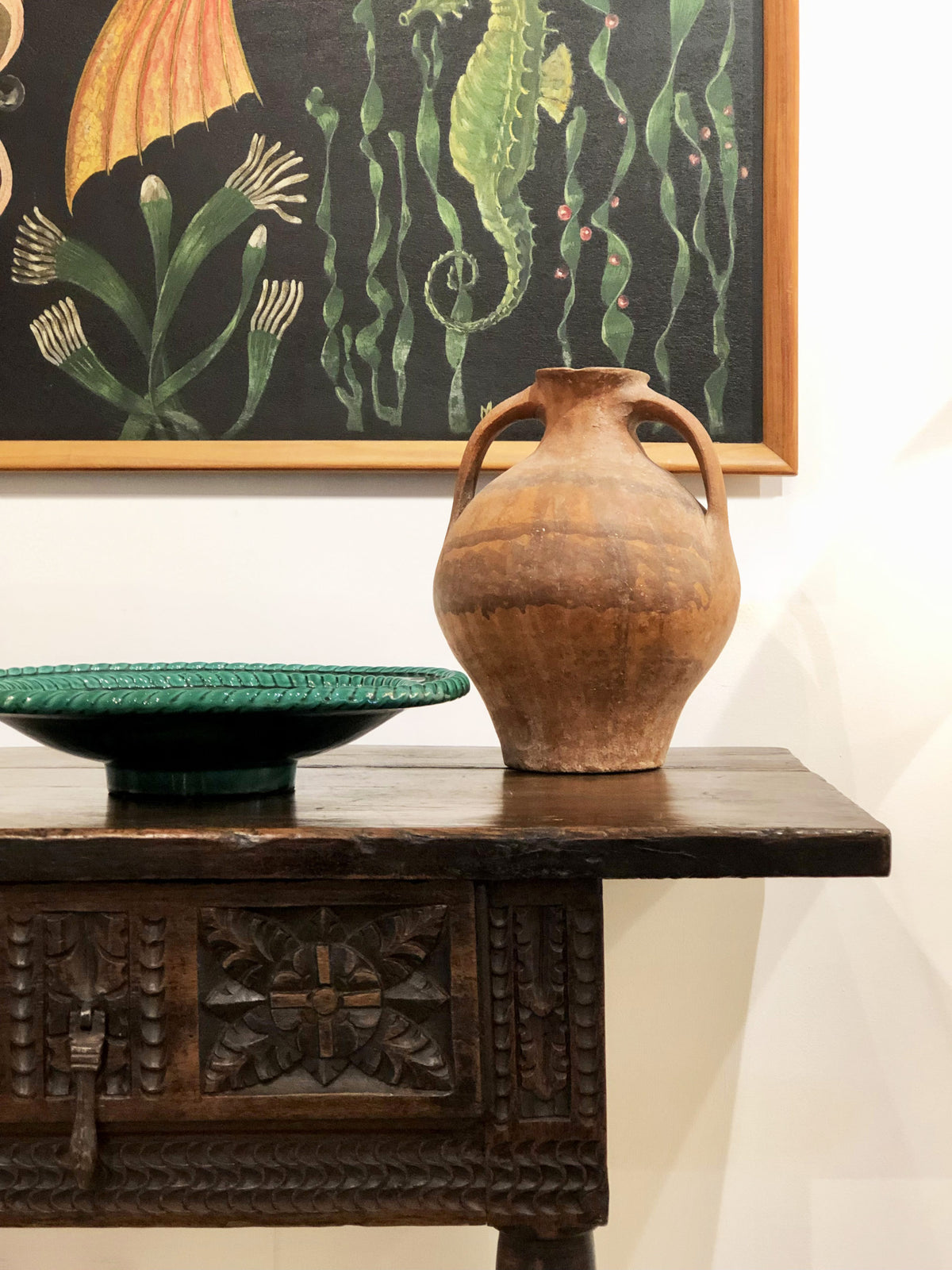 Jarre espagnole en terracota