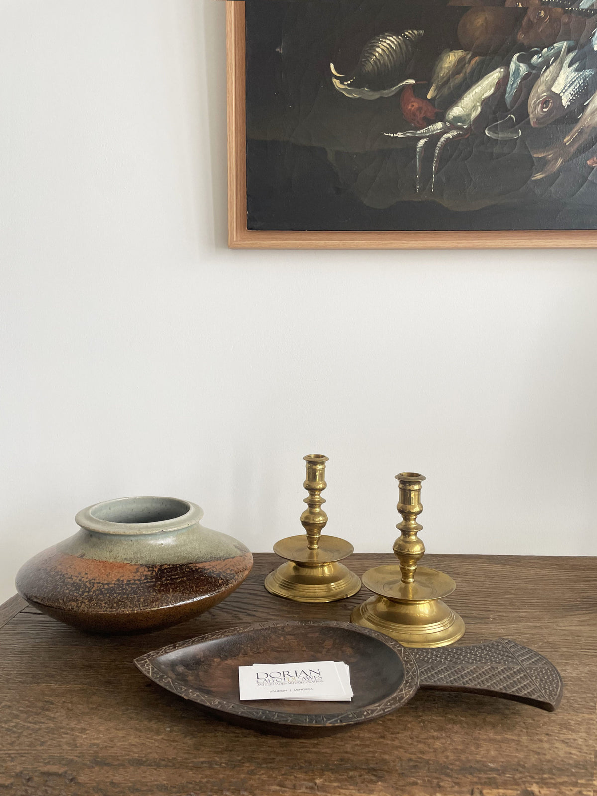 Enamelled stoneware bowl