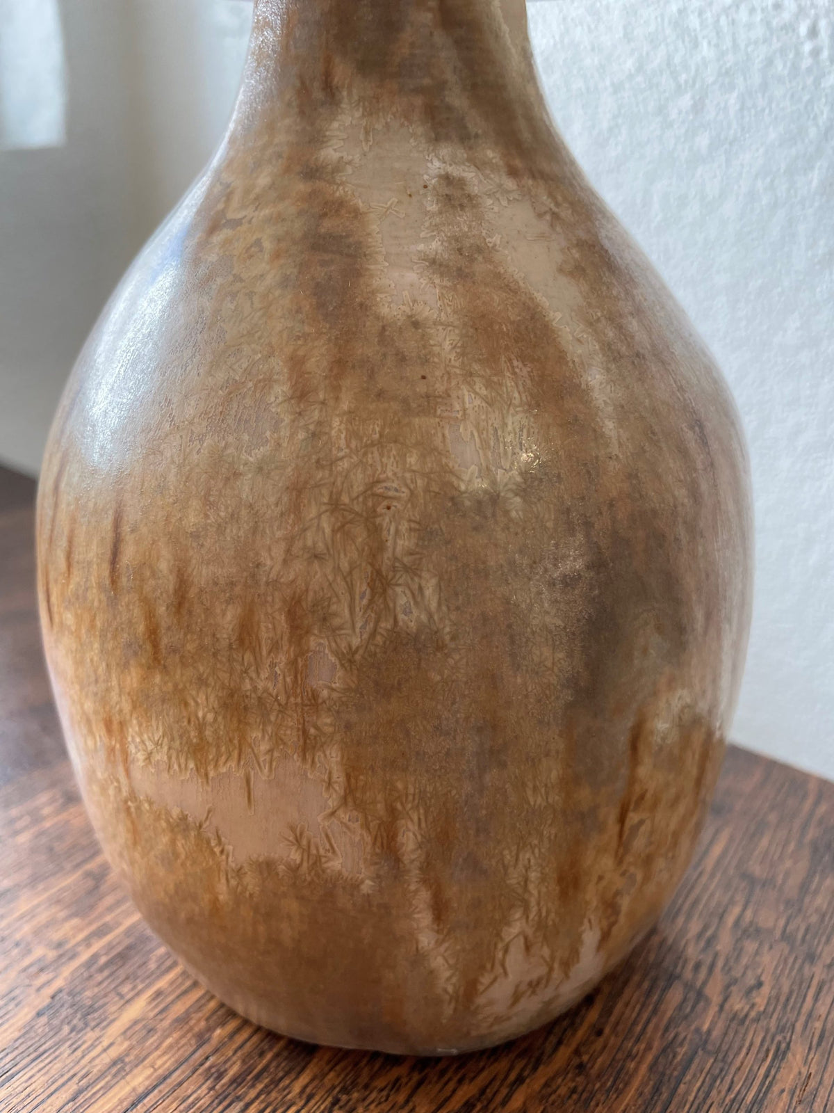 Paire de lampes en céramique beige