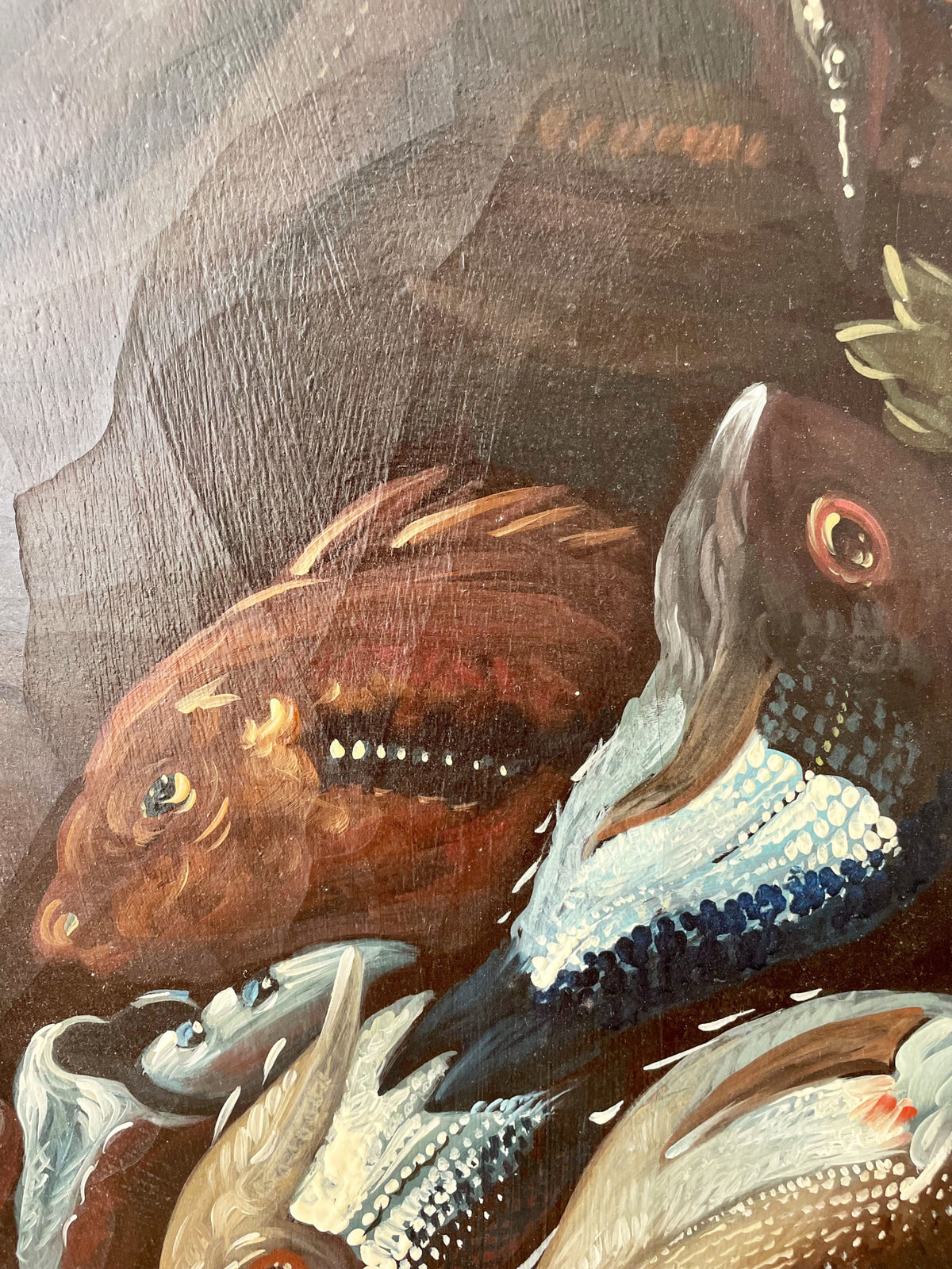Nature morte aux poissons