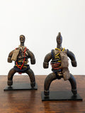 Carved wooden dolls