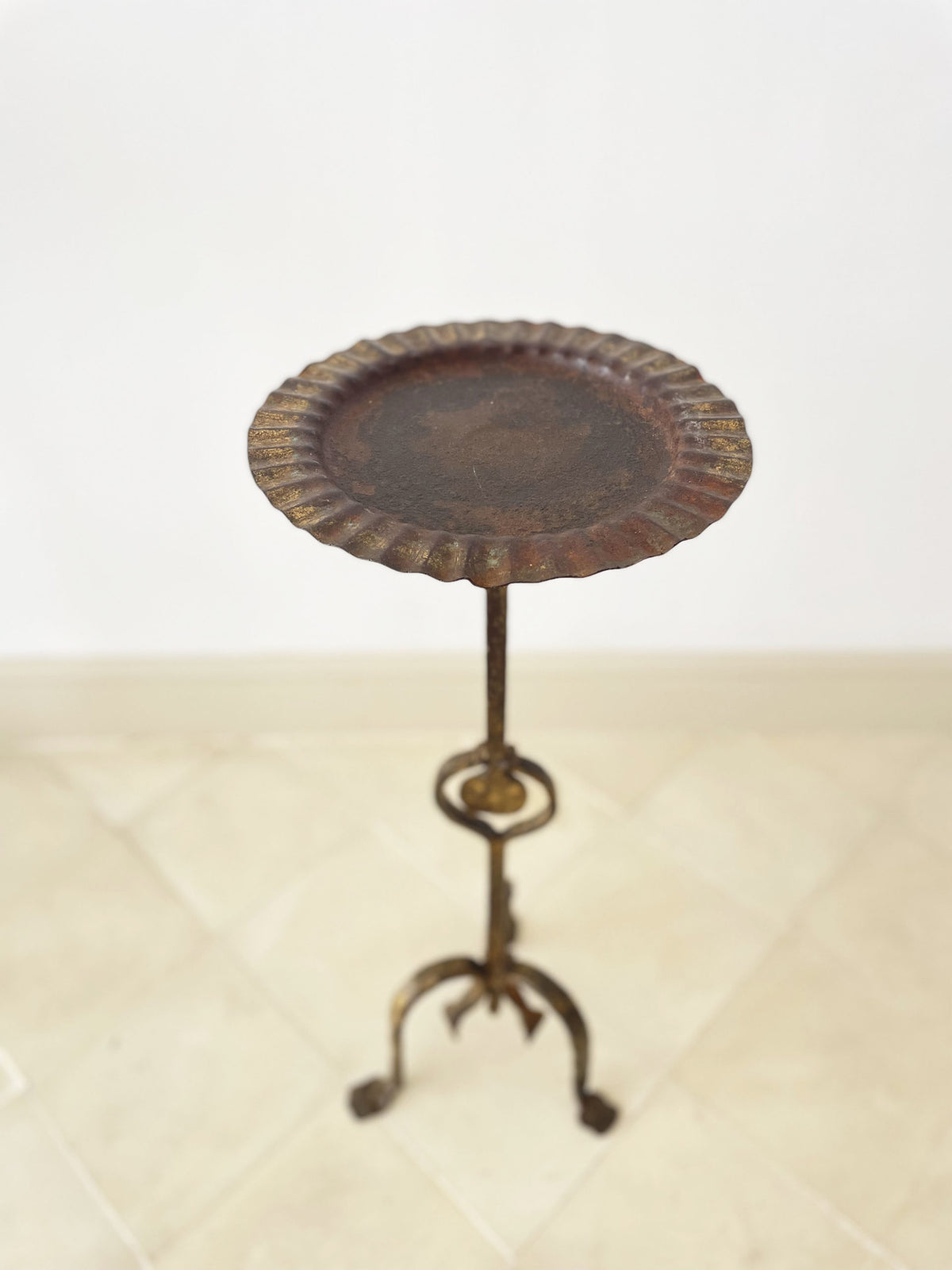 Gilt Martini side table