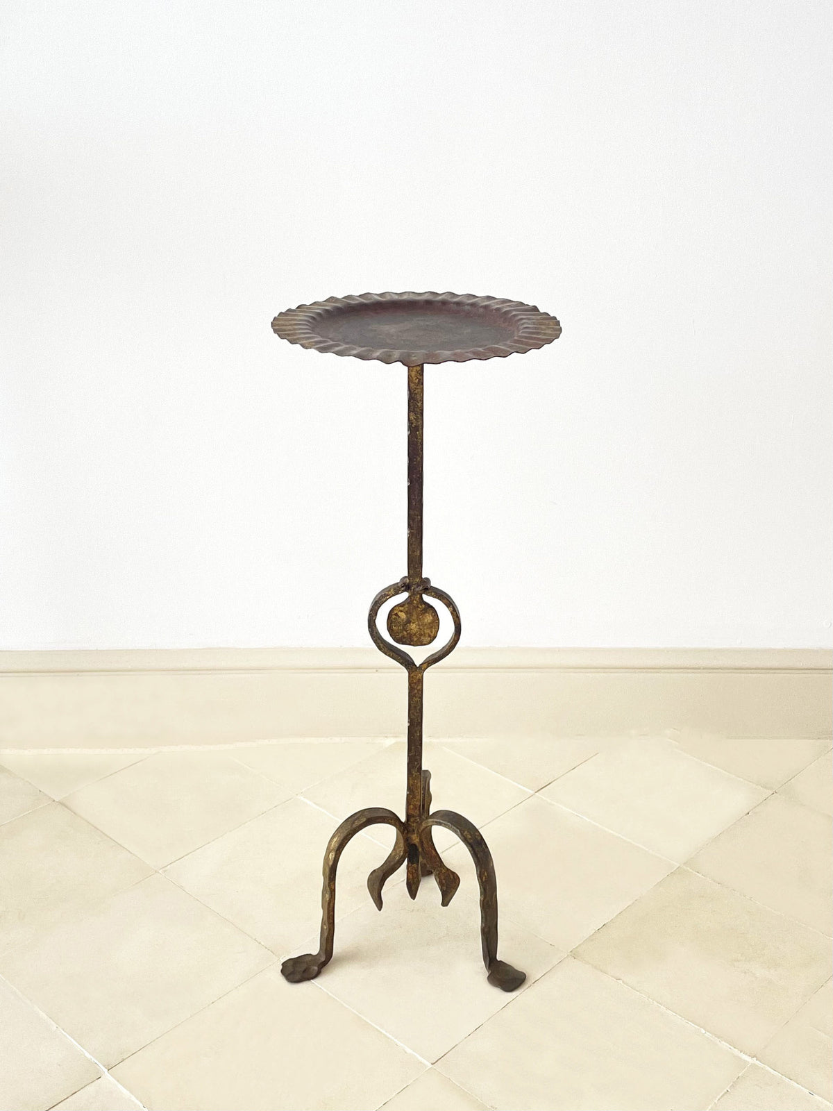 Gilt Martini side table
