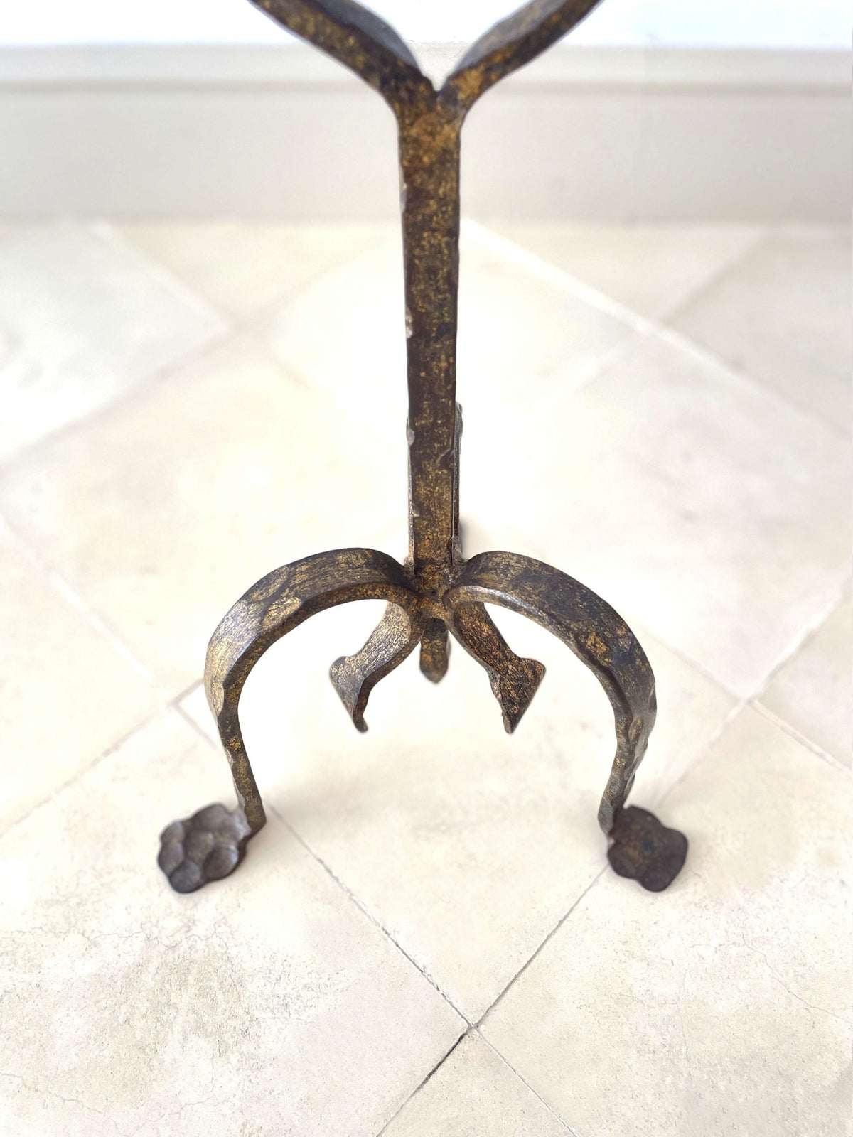 Gilt Martini side table