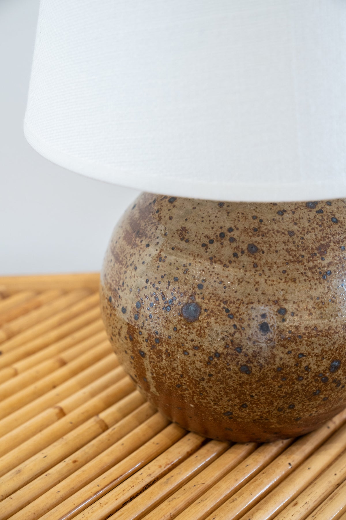 Paire de lampes à poser en grès