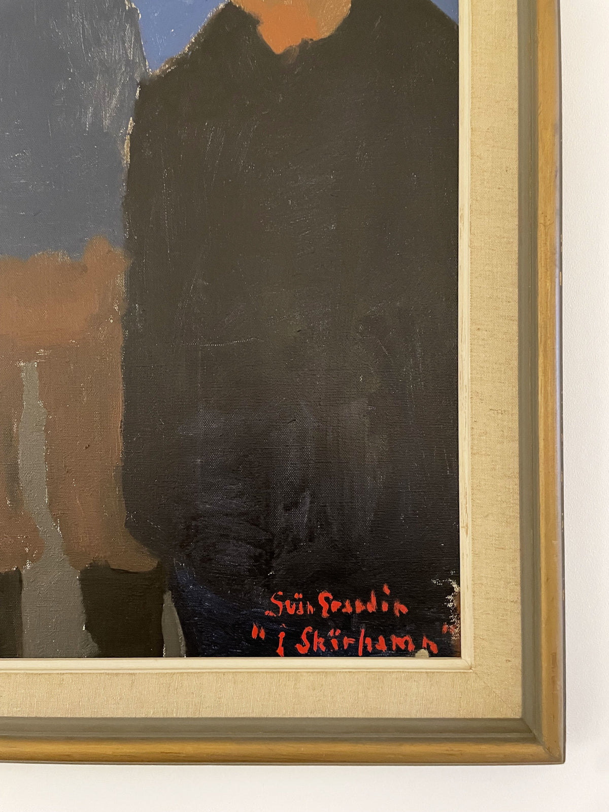 Huile polychrome sur toile