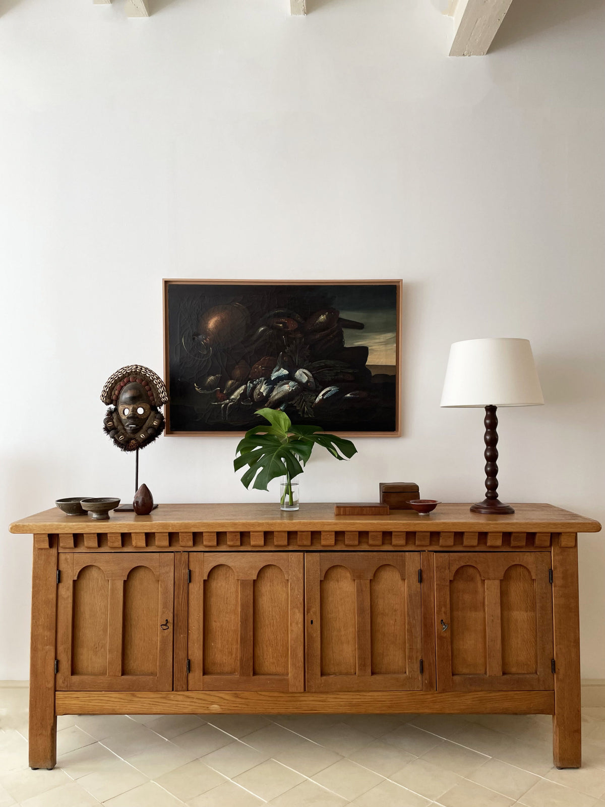 Wooden lamp