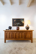 Mueble bufé de roble macizo rubio