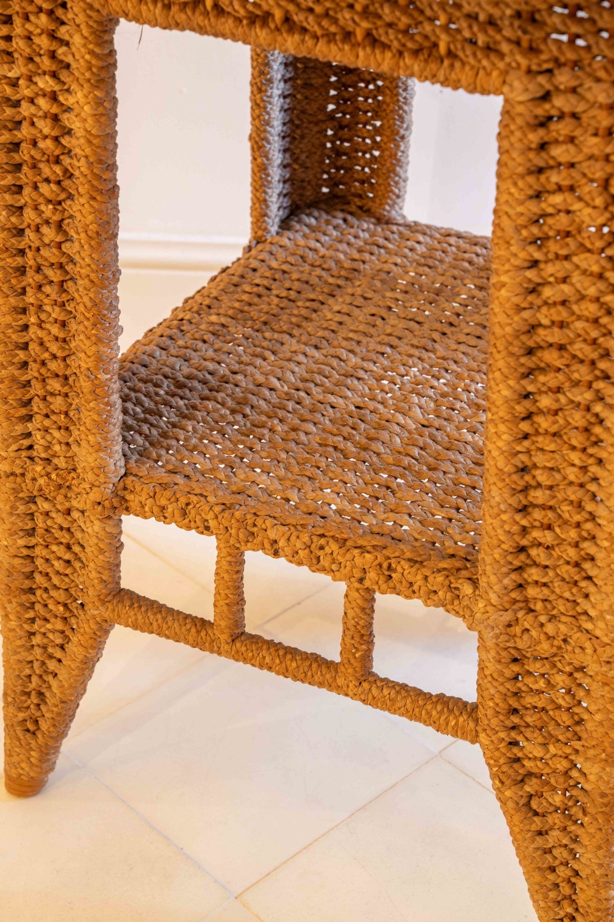 Large rope occasional table