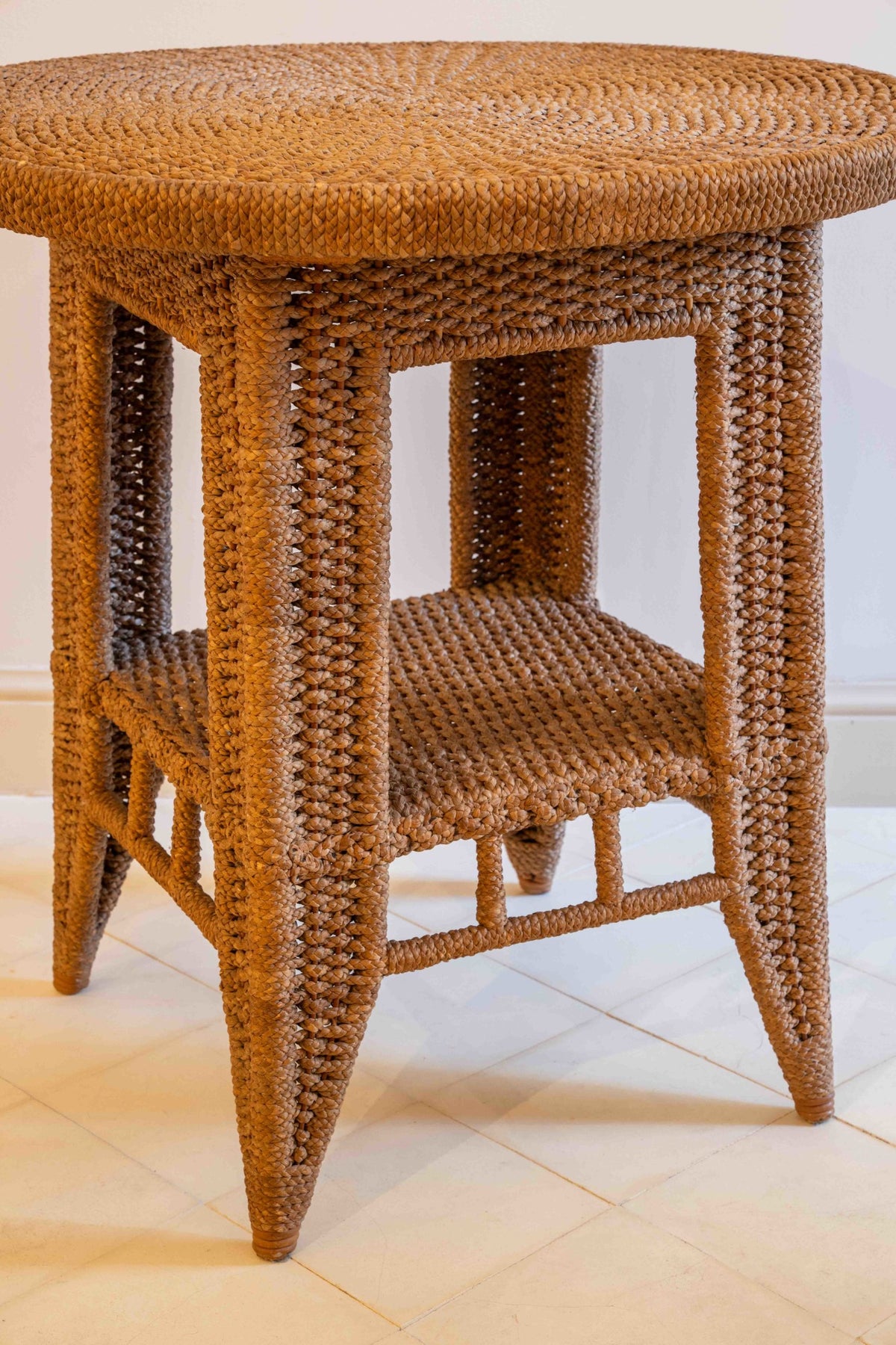 Large rope occasional table