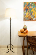 Lampadaire en fer forgé