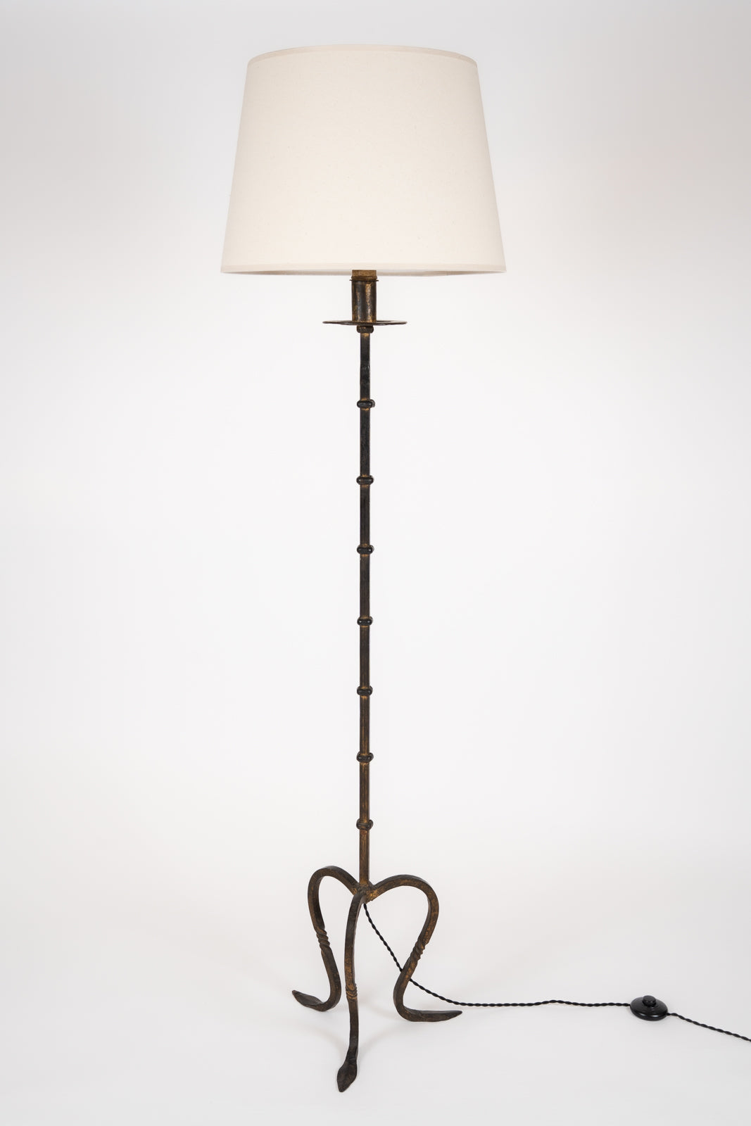 Lampadaire en fer forgé
