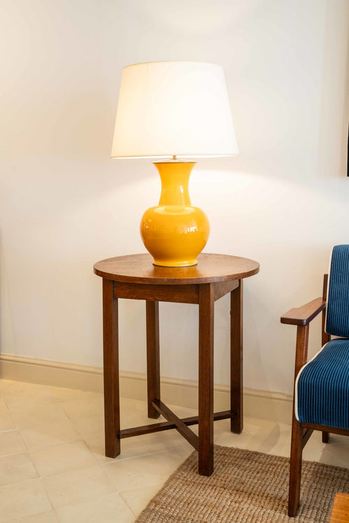 Arts & Crafts oak side table