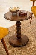Guéridon Art Déco en hêtre