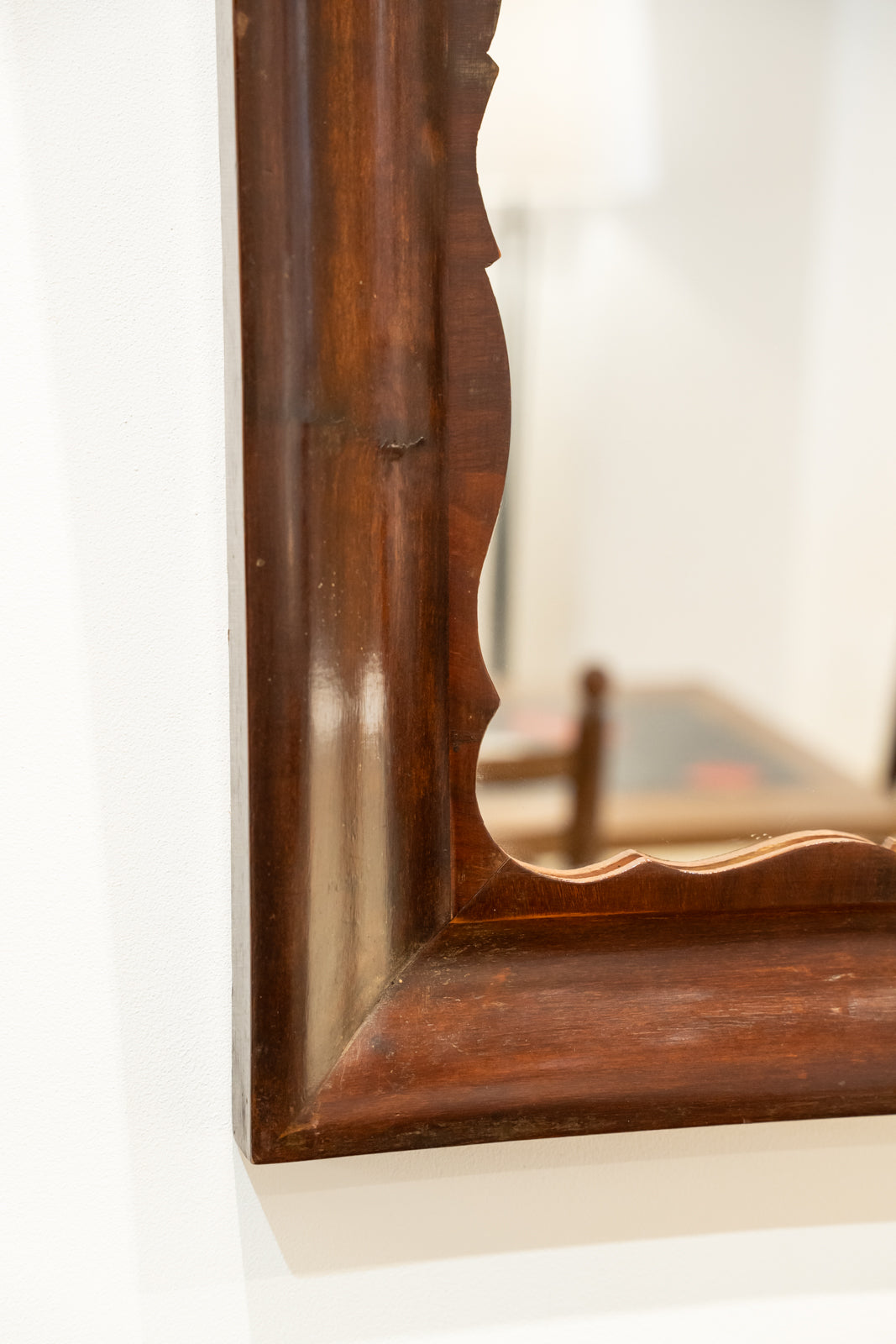 Mahogany mirror